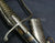 EUROPEAN HUSSAR OFFICER'S SWORD IN FINE BLUE AND GILD CA.1800