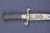FRENCH HUNTING SWORD WITH BLUE AND GILT BLADE, CA.1820s