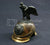 GERMAN IMPERIAL GARDE DU CORPS PARADE HELMET INKWELL