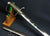 EUROPEAN HUSSAR OFFICER'S SWORD IN FINE BLUE AND GILD CA.1800