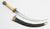 BRITISH GEORGIAN NAVAL DIRK WITH A CURVED 9