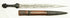 CAUCASIAN KINDJAL WITH NICELY ETCHED BLADE