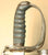 BRITISH CANADIAN ARTILLERY OFFICIERS 1821 PATTERN SWORD CA.1860