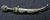 CAUCASIAN SILVER NIELLO KINDJAL BROOCH VLADIKAVKAZ