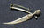 CAUCASIAN SILVER NIELLO KINDJAL BROOCH VLADIKAVKAZ