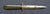 SMALL DIRK WITH EBONY AND SILVER HILT, mid-1800s