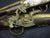 PAIR OF OTTOMAN SILVER-MOUNTED MIQUELET KUBUR PISTOLS