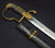 GERMAN PRUSSIAN CAVALRY OFFICER'S FIGHTING SWORD CA.1910