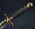 BRITISH OR AMERICAN NAVAL OFFICER'S FIGHTING DIRK CA.1795-1805