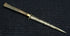 SMALL DIRK WITH HORN HANDLE, CA 1850