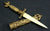 FRENCH NAPOLEONIC THEME PAPER KNIFE IN CAST BRONZE